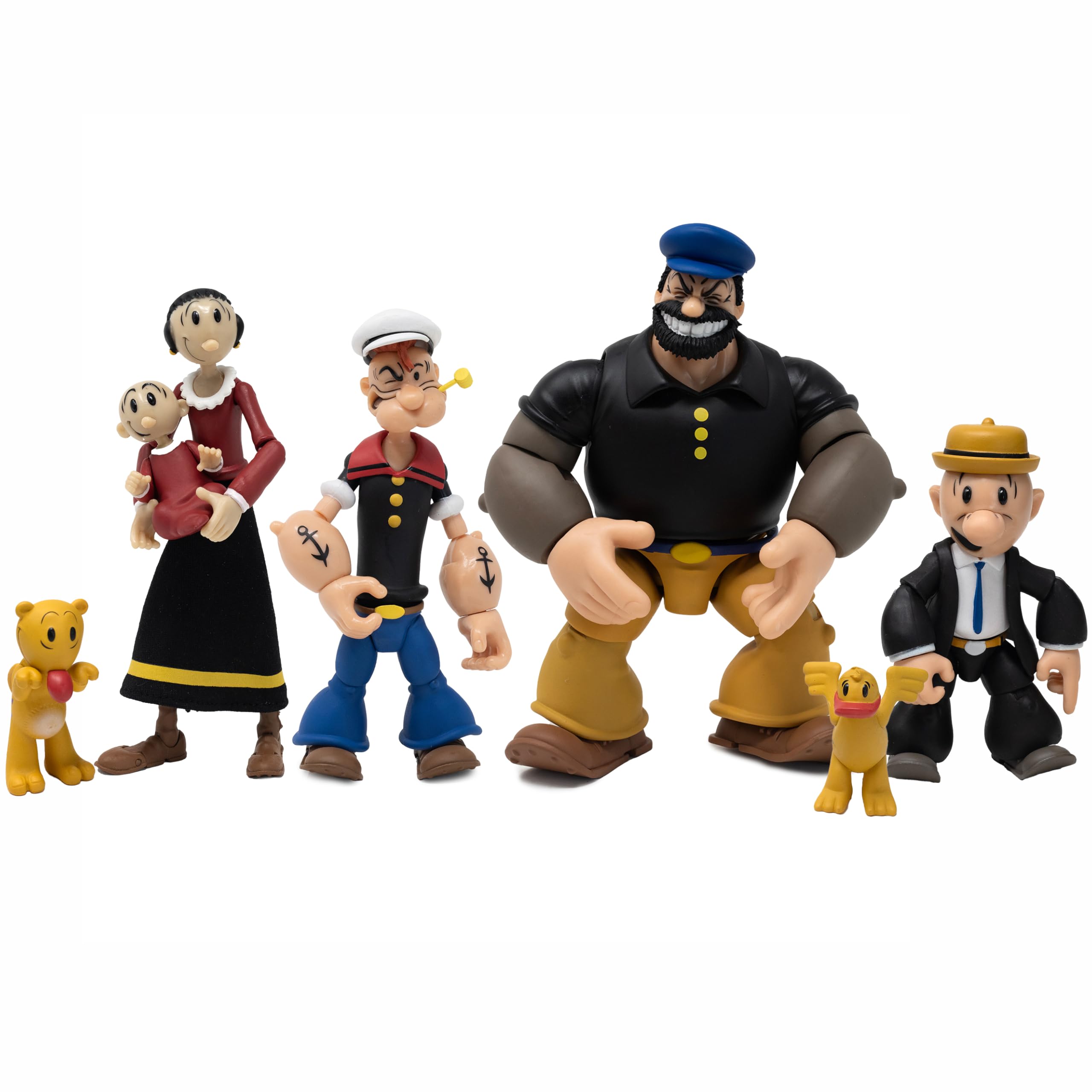 Amazon.com: Boss Fight Studio Popeye Classics Set of 4 – Wave 1